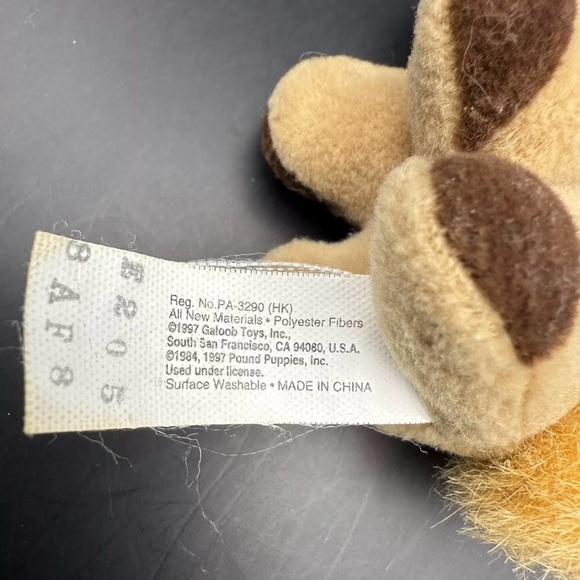 Vintage 1997 Galoob Pound Puppies Ponies 2.5" Mini Plush Baby Horse Pony - Picture 12 of 12